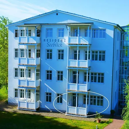 Residenz Seeblick 3 Balkon Mit Zugang Zum Garten * Зеллин