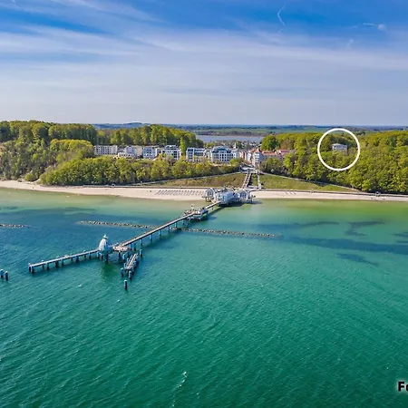 Residenz Seeblick 3 Balkon Mit Zugang Zum Garten * Зеллин