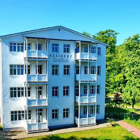 Residenz Seeblick 3 Balkon Mit Zugang Zum Garten Апартаменты Зеллин