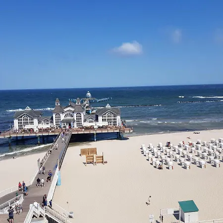 Residenz Seeblick 3 Balkon Mit Zugang Zum Garten Апартаменты Зеллин