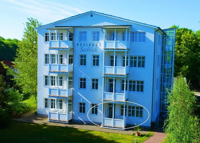 Residenz Seeblick 3 Balkon Mit Zugang Zum Garten * Зеллин